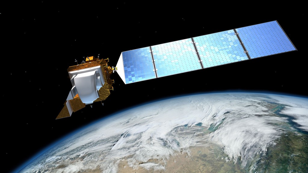 Artist's image of the Landsat Data Continuity Mission (LDCM), the eigth Landsat satellite to be launched. Author: NASA/Goddard Space Flight Center Conceptual Image Lab.